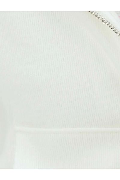 Koton Hooded Zippered Crop Sweatshirt 5Wak10056Ek - Ecru