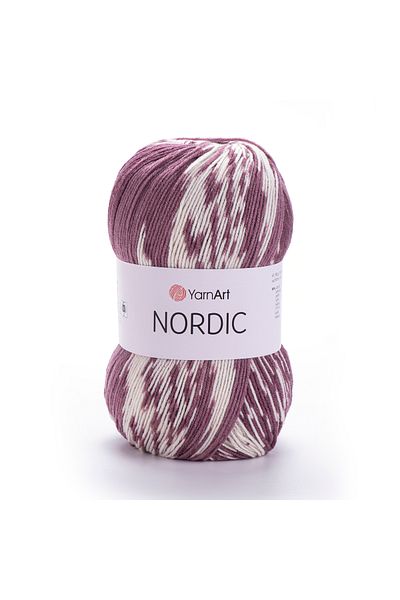 Yarnart Nordic Marbled Χέρι Πλεκτό Νήμα Ebruli-665