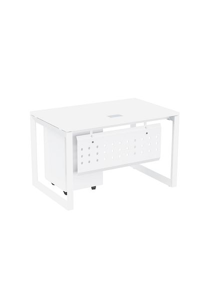 Mahmayi Vorm 136-12 White Modern Workstation
