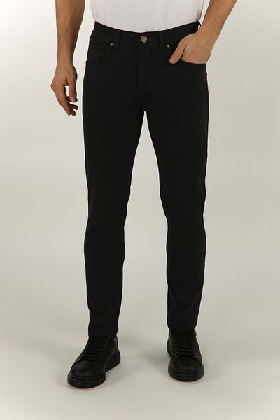 DAKSEL Men's 5 Pocket Classic Skinny Anthracite Jeans