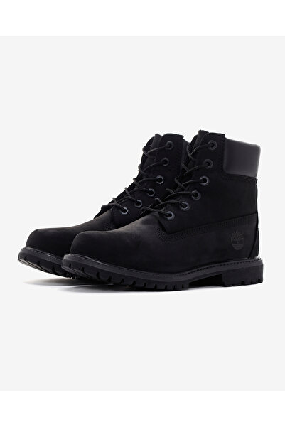 Timberland 6 INCH LACE UP WATERPROOF BOOT Kadın Siyah Bot TB08658A0011