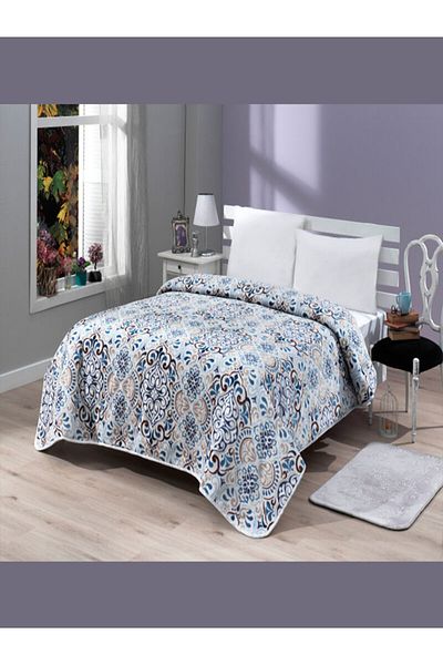 MİNK Κουβέρτα Mink Lacasa 1097 Μπλε Διπλό