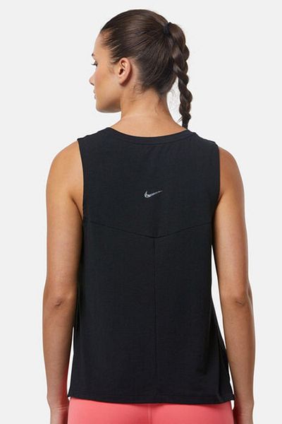 Nike Sportswear Dri Fit Yoga Black Tank Top Black Sports Athlete