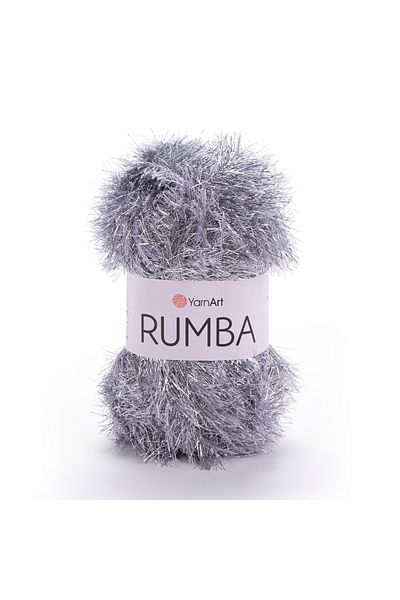 Yarnart RUMBA - Γκρι Φόρεμα Glitter - Κλωστή: ΓΚΡΙ-103