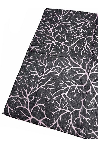 nazipek Bandana din bumbac cu model geometric 50x50cm Esarfa subtire