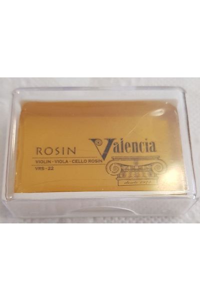 VALENCIA Vrs22 - Standard Rosin Resin, Rectangular Small, 46x26x8 mm