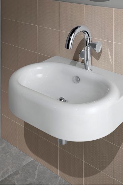 VitrA Liquid A42749 Sink Faucet, Right Hand Use, Chrome
