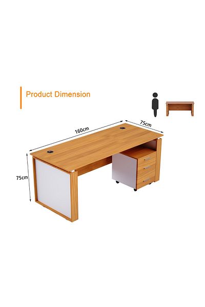 Mahmayi Zelda M191-16 Modern Workstation