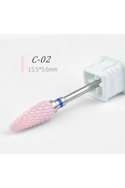 BGA 2.35mm Electric Ceramic Nail Milling Cutter - Manicure Pedicure Nail Removing Drill