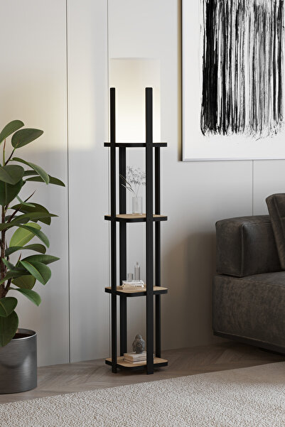 messer Dekoratif BUYE Raflı Lambader atlantik