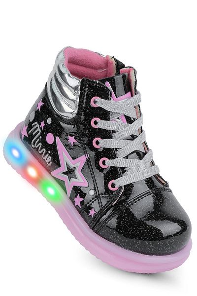 KAPTAN JUNIOR Girl's Worked Non-Slip Sole Orthopedic Boots - Bgmk 59210
