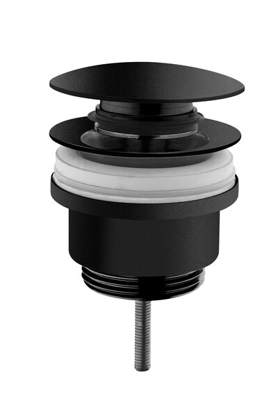 VitrA Origin A4514936WTC Lavabo Yuvarlak Süzgeci Universal (Basmalı), Mat Siyah