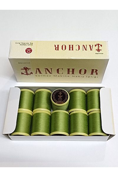 Anchor Koton Machine Embroidery Reel 10 Grams Box of 10 Color No:265