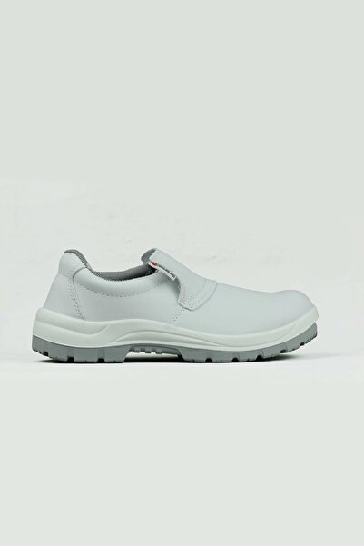 YILMAZ Yılmaz 902-02 Beyaz Çelik Burun Gıda Fabrika Atölye İş Ayakkabısı