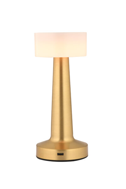 Apliqa Retus Eskitme Şarjlı Dokunmatik Dim Edilebilir 3 Renkli Masa Lambası 2000ma Pil Gücü Ile 7 Saat