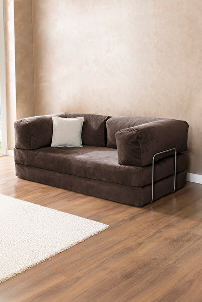 Doqu Home Living Fonksiyonel Koltuk Jumbo Kahve