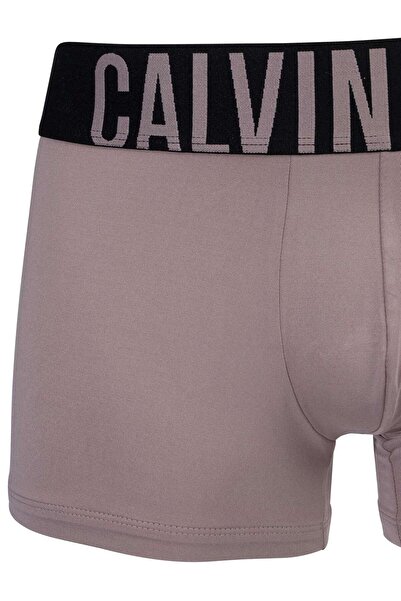 Calvin Klein Erkek Logolu Beli Lastikli Yüksek Bel Pamuklu Çok Renkli Boxer 000NB3775A-Q1Q