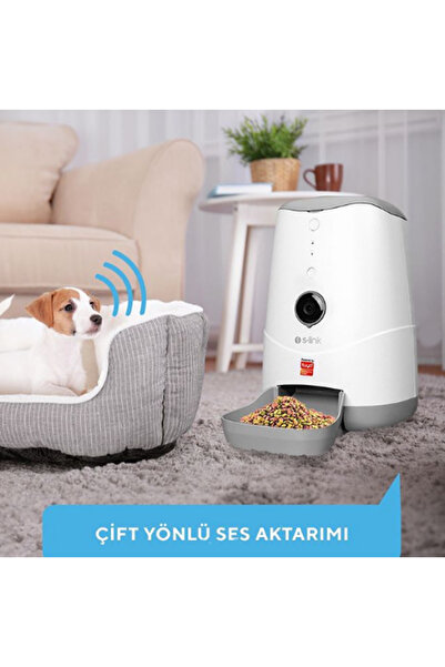 gaman SL-20 HD Kameralı Akıllı Otomatik Kedi Köpek Besleyici Wifi TUYA Destekli