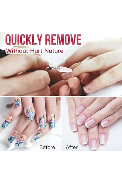 BGA 2.35mm Electric Ceramic Nail Milling Cutter - Manicure Pedicure Nail Removing Drill