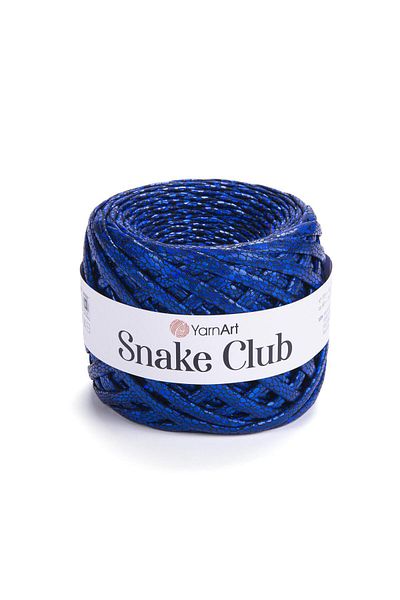 Yarnart SNAKE CLUB - ΠΛΕΚΤΟ ΣΧΟΙΝΙ ΧΕΡΙΟΥ ΣΑΚΣ ΜΠΛΕ-5109