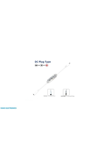 FANO -3-Key Mini LED tek renk denetleyici DC 12V 24V 6A şerit işıklar parlaklık karartma kontrolü