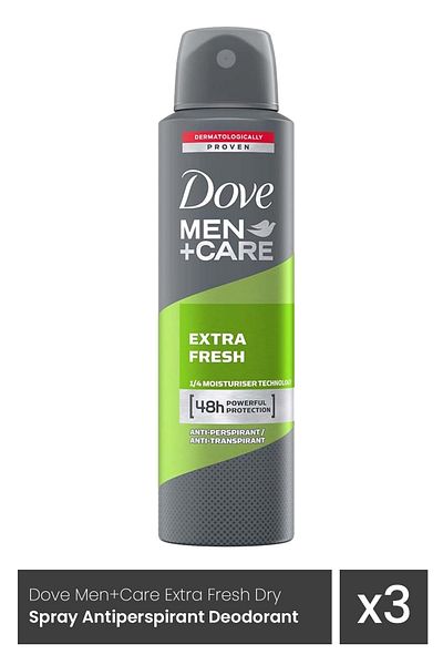 Dove DOVE ΑΠΟΔΟΤΙΚΟ 150ML ΓΙΑ ΑΝΔΡΕΣ ΕΞΤΡΑ ΦΡΕΣΚΟ x 3 τεμάχια