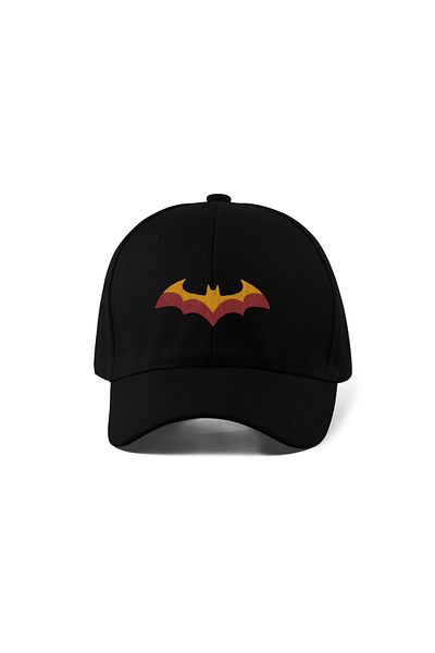QUATEX Batsman Embroidered Black Sports Unisex Cap A+ Quality Product