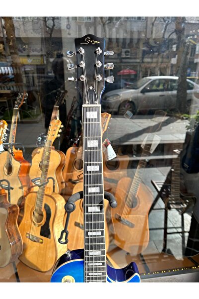 PENA MÜZİK Smìger Les Paul Elektro Gitar Mavi