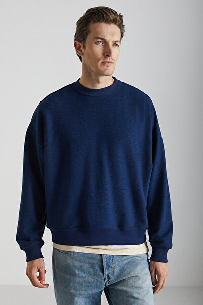 GRIMELANGE Pánská mikina Jevon ze 100% bavlny