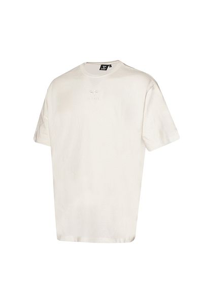 hummel Ανδρικό μπλουζάκι Hmlbrıtt Oversized White 911931 -9003