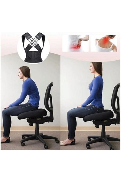 Fashion Form Medical Upright PoSture Back-waiSt CorSet - AdjuStable Anti-humpback, for Male and Female Athlete
