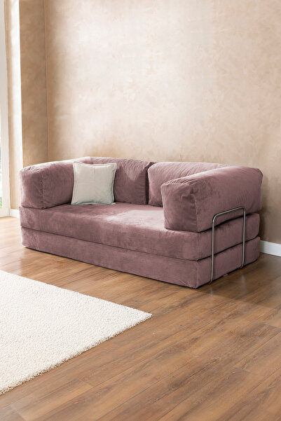 Doqu Home Living Fonksiyonel Koltuk Jumbo Pembe