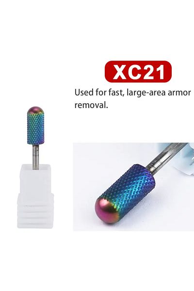 BGA Nail Nail Milling Cutter for Manicure and Pedicure - Rasp Detailed Tips