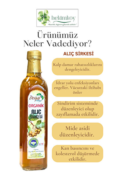 Doğal Doktorum DOĞAL ALIÇ SİRKESİ 500ML