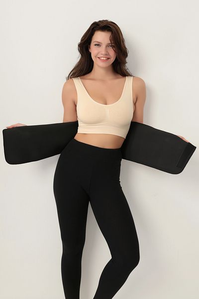 Fashion Form Neoprene Belly Slimming Sauna Effective Adjustable Elasticated Thermal Waist Belt