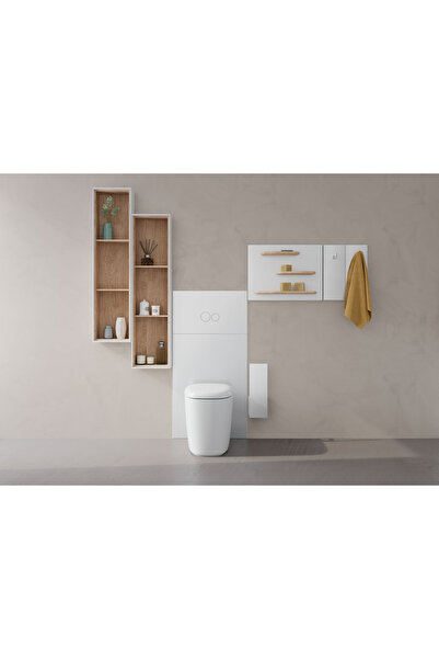 VitrA Voyage A4479257 Tuvalet Fırçalığı, Beyaz - Krom