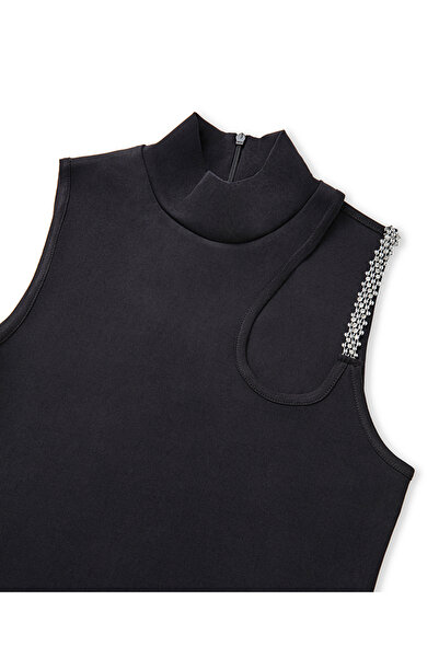 İpekyol Crystal Stone Strap T-Shirt