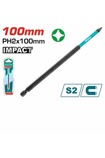 TOTAL PH2X100 MM Yıldız Bist Uç 1'Li Paket Yüksek Kalite TACIM71PH2100 NMS HI...