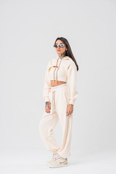go gang own Shay Women's Jogger Tracksuit with Elastic Waist and Leg Detail