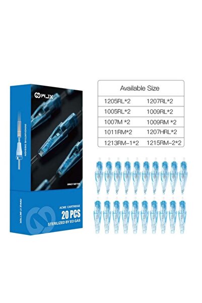 MAST Wjx Cartridges - 1009 Rl Long Taper - Kartuş Dövme Iğnesi