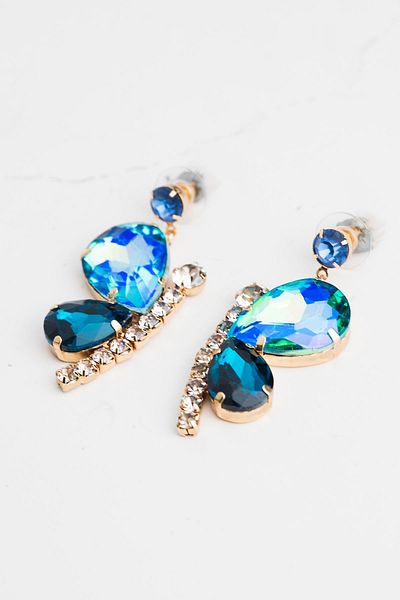 Modex Gold Color Butterfly Earrings