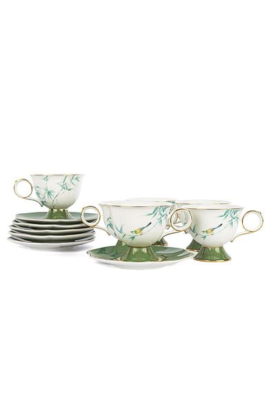 Mikasa Moor Birdly Set of 6 Coffee Cups 90Cc