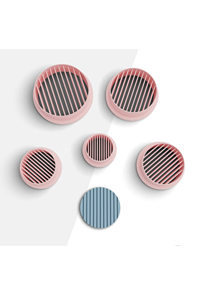 brocutters قالب قطع من طين البوليمر على شكل دائري، قالب حلق، قاطع طين، 5 مقاس...