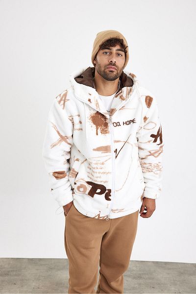 Weyeze Παλτό με βελούδινο σχέδιο oversize AF-K89926LNS