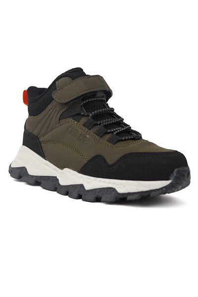 Cool Kids Αγορικές μπότες Doruk Khaki Rubber Sole