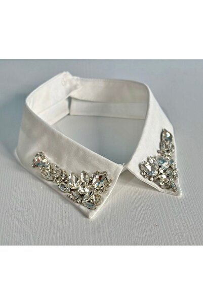 Hayalet kumaş Taşlı Gömlek Yaka