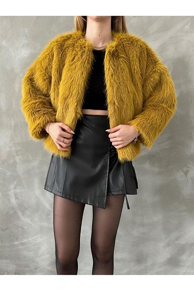 TOPSHOW Plush Long Arm Fur