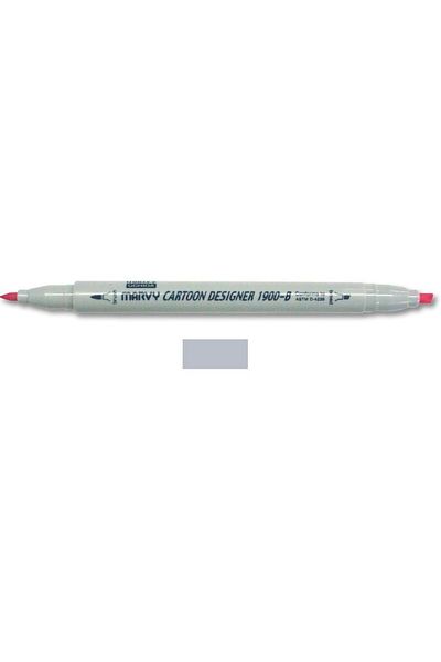 ADEL OYUNCAK Marvy 1900b-s/12 Gray Graphic Marker Pen