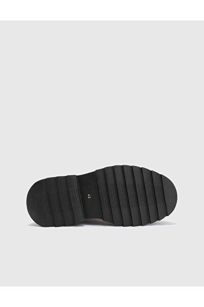 İLVİ Denis Hakiki Deri Erkek Siyah Bot