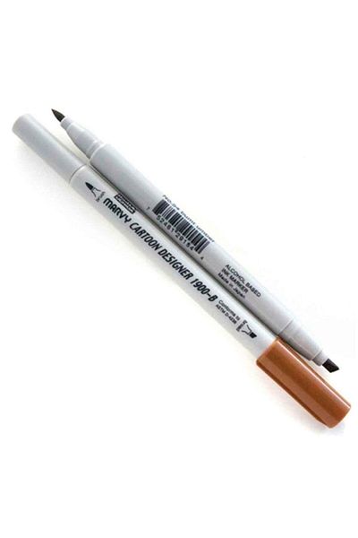 ADEL OYUNCAK Marvy 1900b-s/54 Burnt Umber Graphic Marker Pen